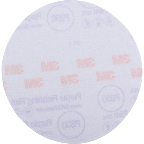 DISQUE FINITION MAUVE 6" HOOKIT GRN P800 50/BTE>, dia 6", Grain P800 Absolute Business Supply