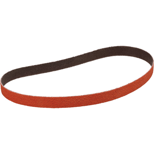 Courroie en toile 777F, 1/2" la x 18" lo, Oxyde d'aluminium, Grain P100 Absolute Business Supply