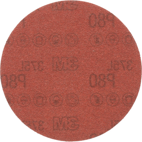 Disque de ponçage 375L 5" de 3M, dia 5", Grain P80, Oxyde d'aluminium Absolute Business Supply