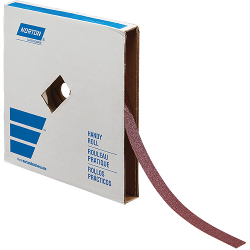 Rouleau de toile abrasive pour m&eacute;tal, Oxyde d'aluminium, 1" la x 150' lo, Grain 60 Absolute Business Supply