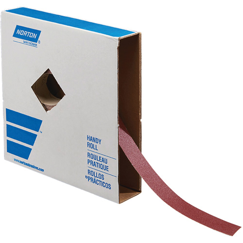 Rouleau de toile abrasive pour m&eacute;tal, Oxyde d'aluminium, 1-1/2" la x 150' lo, Grain 120 Absolute Business Supply