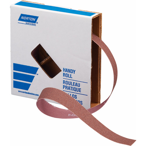 Rouleau de toile abrasive Metalite K225, Oxyde d'aluminium, 1" la x 30' lo, Grain P240-J Absolute Business Supply
