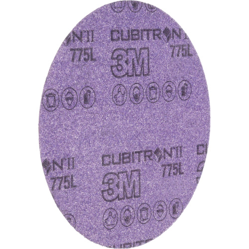 Film pour disque Hookit de 3M, dia 6", Grain 320+, C&eacute;ramique, Poids C Absolute Business Supply
