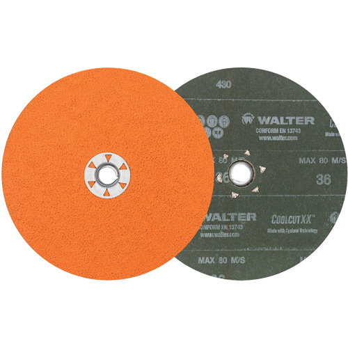 Coolcut XX Sanding Disc, 7" Dia., 36 Grit, Ceramic Absolute Business Supply