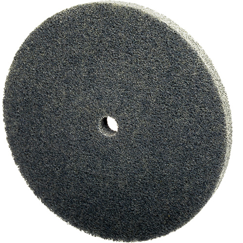 Scotch-Brite EXL Unitized Wheel, 3" x 1/4", 1/4" Arbor, Fine Grit, Silicon Carbide Absolute Business Supply
