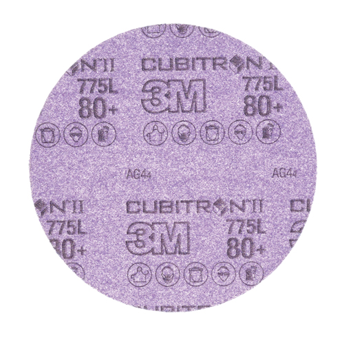 Cubitron II Stikit Film Disc Roll, 6" Dia., 80+ Grit, Ceramic Absolute Business Supply