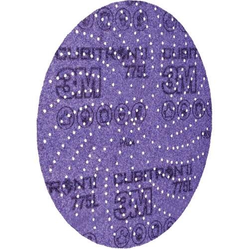 Cubitron II Hookit Film Disc 775L, 5" Dia., 80+ Grit, Ceramic, F-Weight Absolute Business Supply