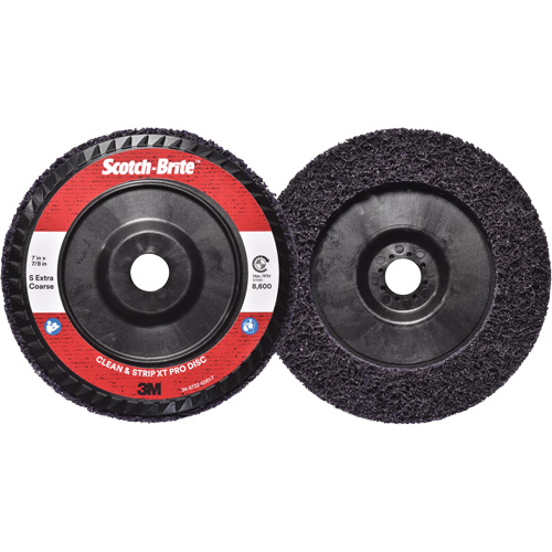 Scotch-Brite Clean & Strip XT Pro Disc, 7" Dia., Extra Coarse Grit, Silicon Carbide Absolute Business Supply