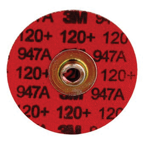 Cubitron II Roloc Durable Edge Disc, 3" Dia., 120+ Grit, Ceramic Absolute Business Supply