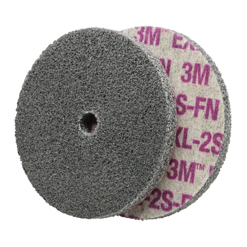 Scotch-Brite EXL Unitized Wheel, 6" x 1/4", 1/4" Arbor, Fine Grit, Aluminum Oxide/Ceramic/Zirconium Absolute Business Supply