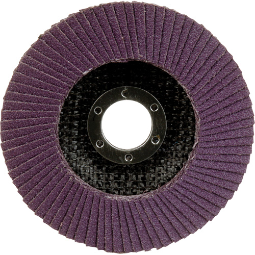 769F Quick Change Flap Disc, 4-1/2" x 7/8", Type 27, 80+ Grit, Ceramic Absolute Business Supply