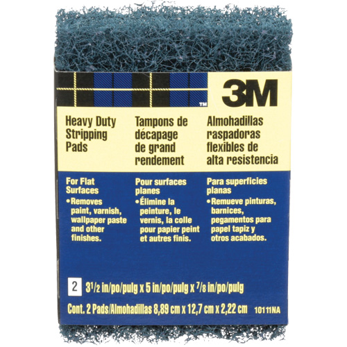 Tampons de d&eacute;capage pour gros travaux, Oxyde d'aluminium, 3-1/2" x 5", Grain Cors&eacute; Absolute Business Supply