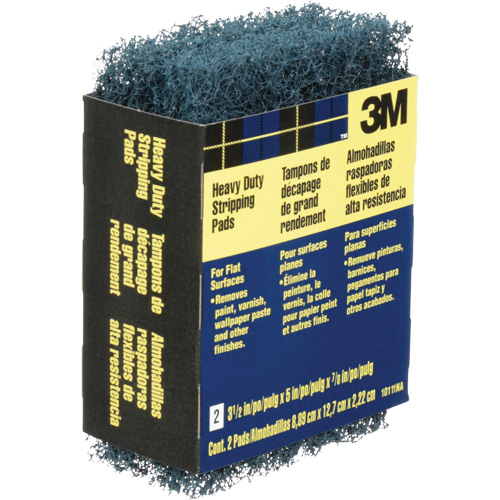 Tampons de d&eacute;capage pour gros travaux, Oxyde d'aluminium, 3-1/2" x 5", Grain Cors&eacute; Absolute Business Supply