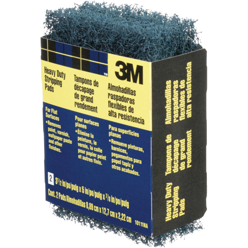 Tampons de d&eacute;capage pour gros travaux, Oxyde d'aluminium, 3-1/2" x 5", Grain Cors&eacute; Absolute Business Supply