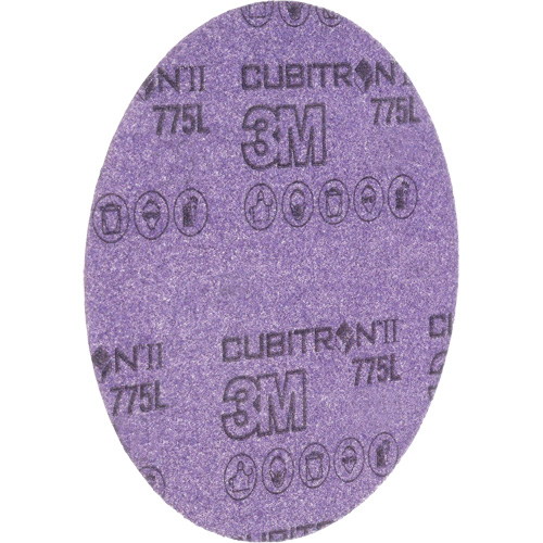Cubitron II Hookit 775L Series Film Disc, 6" Dia., 240+ Grit, Ceramic, 3 mils Absolute Business Supply