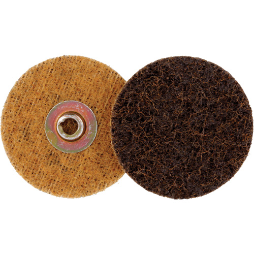 Disque RC de traitement de surface TS &agrave; changement rapide Standard Abrasives, 2" dia., Grain Cors&eacute;, Oxyde d'aluminium Absolute Business Supply