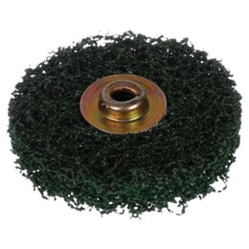 Disque HS de polissage et de brossage &agrave; changement rapide Standard Abrasives, 2" dia., Grain Cors&eacute;, Oxyde d'aluminium Absolute Business Supply