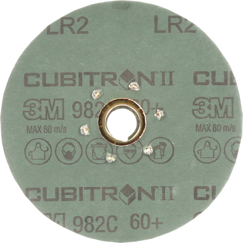 Cubitron II 982C Fibre Disc, Ceramic, 60+, 4-1/2" Dia Absolute Business Supply