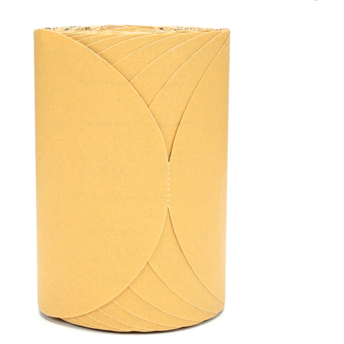 Rouleau de disques dor&eacute;s 216U Stikit, Oxyde d'aluminium, 6" la x 87' lo, Grain P180 Absolute Business Supply
