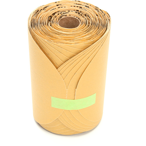 Rouleau de disques dor&eacute;s 216U Stikit, Oxyde d'aluminium, 6" la x 87' lo, Grain P220 Absolute Business Supply