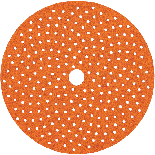 Blaze&reg; Multi-Air Cyclonic Hook & Loop Disc, 6" Dia., 40 Grit, Ceramic Alumina, D-Weight Absolute Business Supply