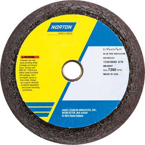 BlueFire&reg; Non-Reinforced Portable Snagging Wheel Absolute Business Supply