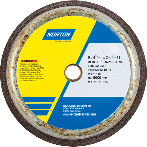 BlueFire&reg; Non-Reinforced Portable Snagging Wheel Absolute Business Supply