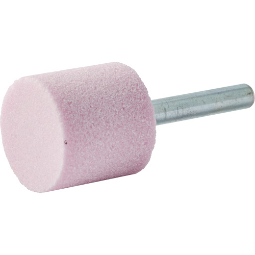 Vitrified Bond Mounted Point, W220, Aluminum Oxide, 1" Dia., 1" L, 80 Grit Absolute Business Supply