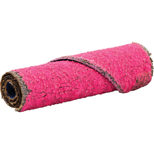 R982 Cartridge Roll, 80 Grit, 3/8" Dia., Ceramic Alumina, 1-1/2" L, 1/8" Arbor Absolute Business Supply