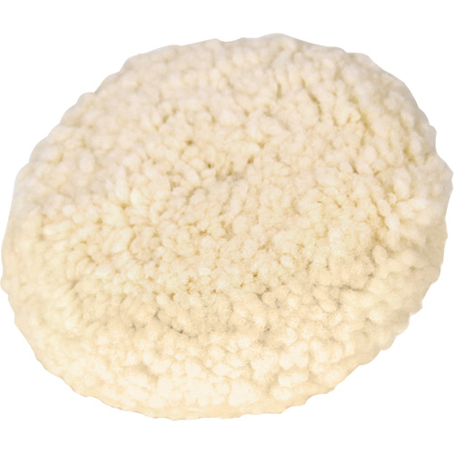 Perfect-It Quick Connect Compounding Pad, 6" dia., Wool Absolute Business Supply