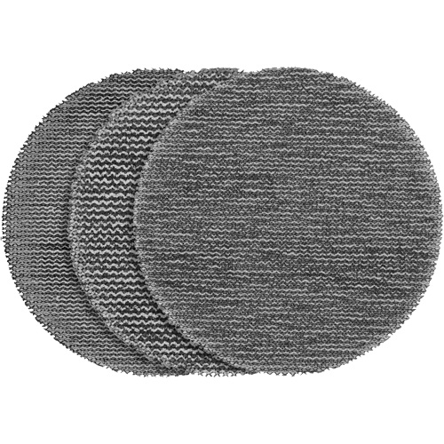 Disques de ponçage avec maille antid&eacute;chirure PowerGrid, dia 3", Grain Assorti, Oxyde d'aluminium Absolute Business Supply