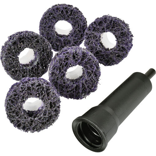 Scotch-Brite Roloc Pro Brake Hub Cleaning Disc Kit, Extra Coarse Grit, Silicon Carbide Absolute Business Supply
