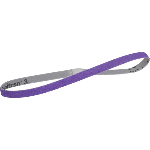 Cubitron 3 Cloth Belt 1184F, 1/2" W x 24" L, Ceramic, 80+ Grit Absolute Business Supply
