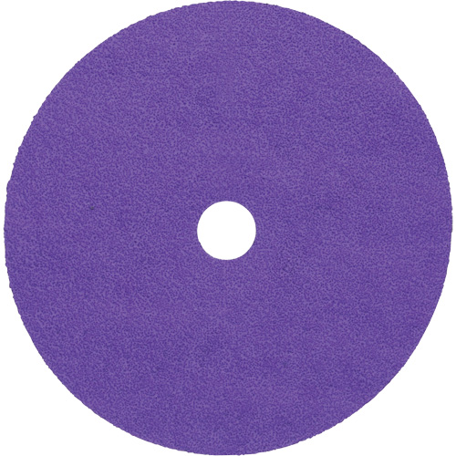 Disque en fibre Cubitron 3, C&eacute;ramique, 60+, 7" Dia x 7/8" Arbre Absolute Business Supply