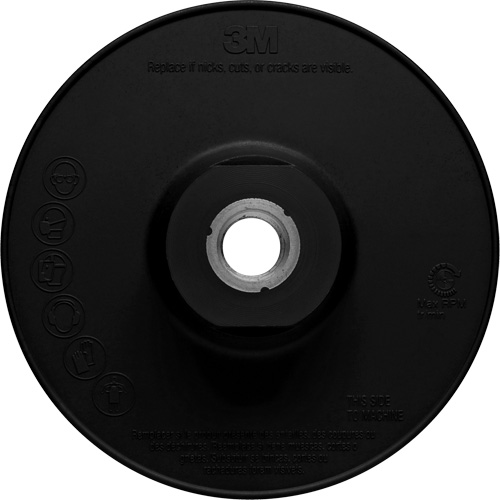 Ribbed Back-Up Pad, 4" Absolute Business Supply