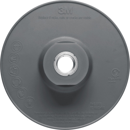 Ribbed Back-Up Pad, 4" Absolute Business Supply