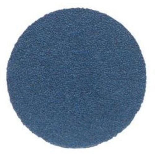 BlueFire Hook & Loop Disc, 6" Dia., 80 Grit, Zirconia Alumina, E-Weight Absolute Business Supply