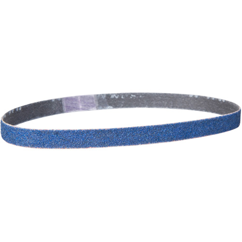 Courroie pour ponceuse BlueFire, 3/8" la x 13" lo, Alumine de zirconium, Grain 80 Absolute Business Supply