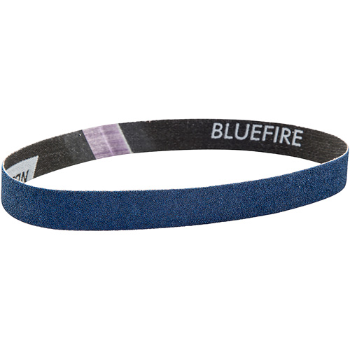Courroie pour ponceuse BlueFire, 3/4" la x 20-1/2" lo, Alumine de zirconium, Grain 60 Absolute Business Supply