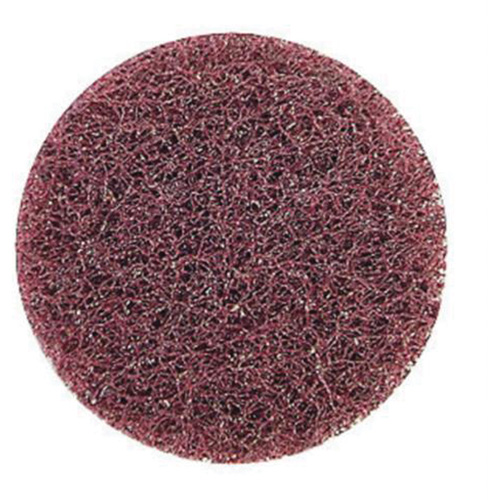 Bear-Tex&reg; High Strength Non-Woven Quick-Change Buffing Disc, 2" Dia., Medium Grit, Aluminum Oxide Absolute Business Supply