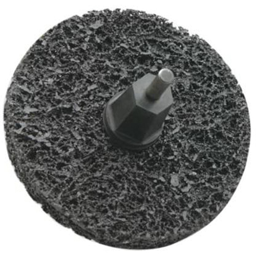 Bear-Tex&reg; Rapid Strip Non-Woven Quick-Change Disc, 3" Dia., Extra Coarse Grit, Silicon Carbide Absolute Business Supply