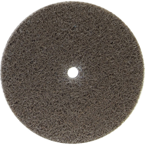 Disque unifi&eacute; non tiss&eacute; Bear-Tex, 3" x 1/4", Arbre de 3/8", Grain de Moyen, Oxyde d'aluminium Absolute Business Supply