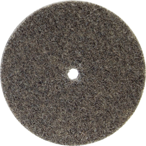 Disque unifi&eacute; non tiss&eacute; Bear-Tex, 3" x 1/4", Arbre de 3/8", Grain de Moyen, Oxyde d'aluminium Absolute Business Supply