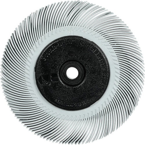 Scotch-Brite Type C Precision Radial Bristle Brush PN-RB with Keyway Core, Ceramic, 120+ Grit, 6" Dia. Absolute Business Supply