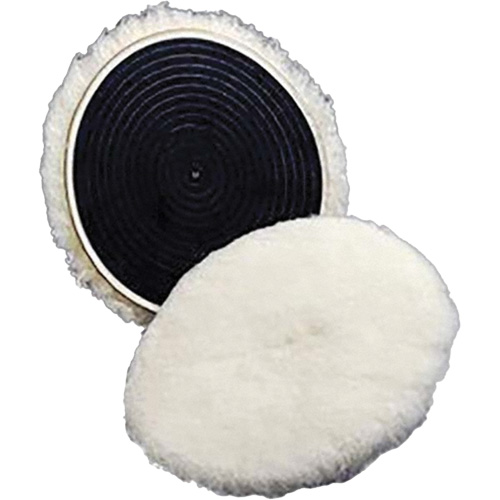 Finesse-it Natural Buffing Pad 82531, 7" Dia., Wool Absolute Business Supply