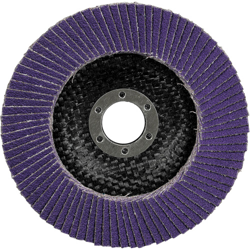 Disque &agrave; lamelles conique 1169F Cubitron 3, 5" x 7/8", Type T29, Grain 80+, C&eacute;ramique Absolute Business Supply