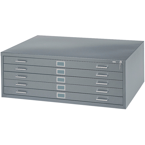 Steel Plan Files, 5 Drawers, 40-3/8" W x 29-3/8" D x 16-1/2" H Absolute Business Supply