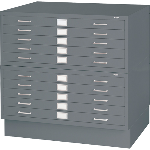 Steel Plan Files, 5 Drawers, 40-3/8" W x 29-3/8" D x 16-1/2" H Absolute Business Supply