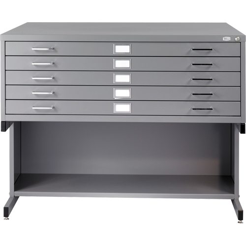 Classeurs en acier pour plans, 5 Tiroirs, 53-3/8" la x 41-3/8" p x 16-1/2" h Absolute Business Supply