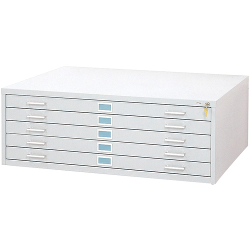 Classeurs En Acier Pour Plans-5 Tiroirs, 5 Tiroirs, 53-3/8" la x 41-3/8" p x 16-1/2" h Absolute Business Supply